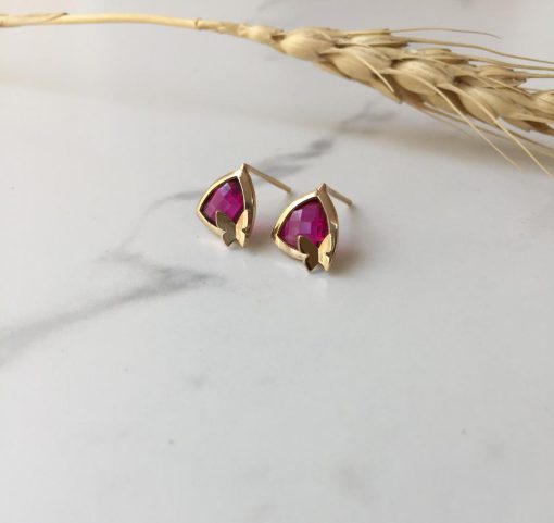 گوشواره میخی مارکو پروانه (کد 158) - Image 2