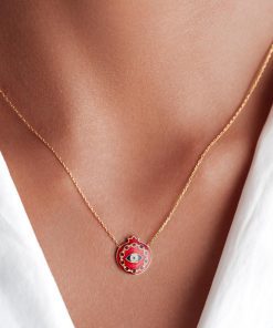 گردنبند انارک چشمی
