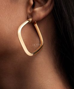 -1 گوشواره الکترو مربع برجسته