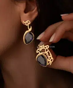 گوشواره میخی او -3