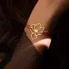 دستبند بافتی نازگل