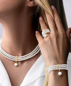 نیم ست 3 لاین مروارید