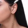 گوشواره بخیه ای قلب فردار