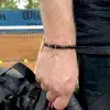 دستبند سنگی مردانه راکت تنیس