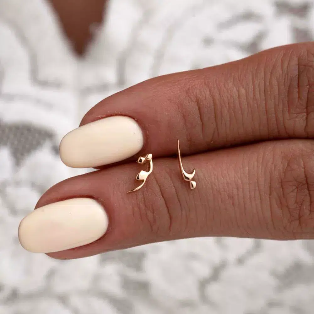 گوشواره میخی با تو