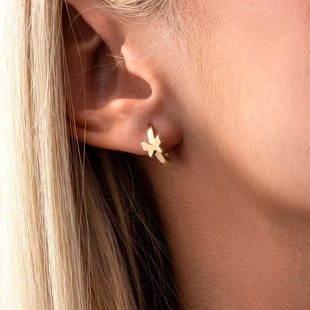 گوشواره روکو پروانه s