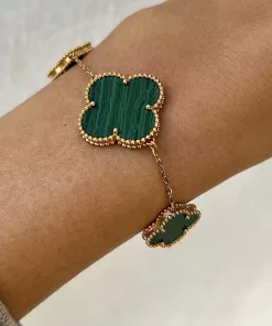 دستبند ونکلیف مالاکیت